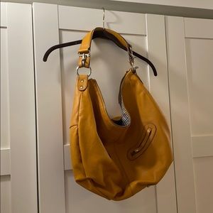 Mustard Yellow slouchy purse
